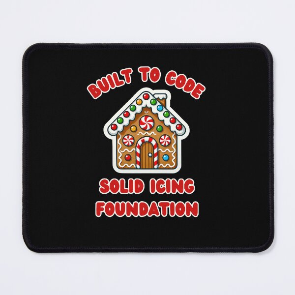 Item preview, Gingerbread House Built to Code designed and sold by LewpyG.