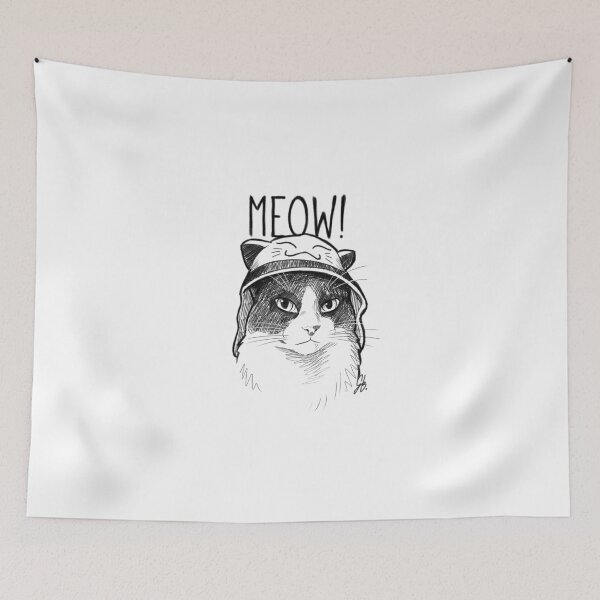 Item preview, Meow! (Lothar) designed and sold by Gabriel Bhering.