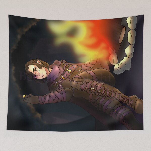 Item preview, Half-Elf Rogue designed and sold by Bequietbailey.