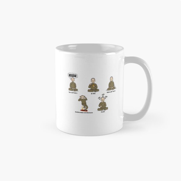 Item preview, The Five Hindrances: Obstacles on the Path to Clarity designed and sold by Buddhism.net.