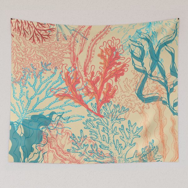Item preview, Coral Garden  designed and sold by TurquoiseBird.