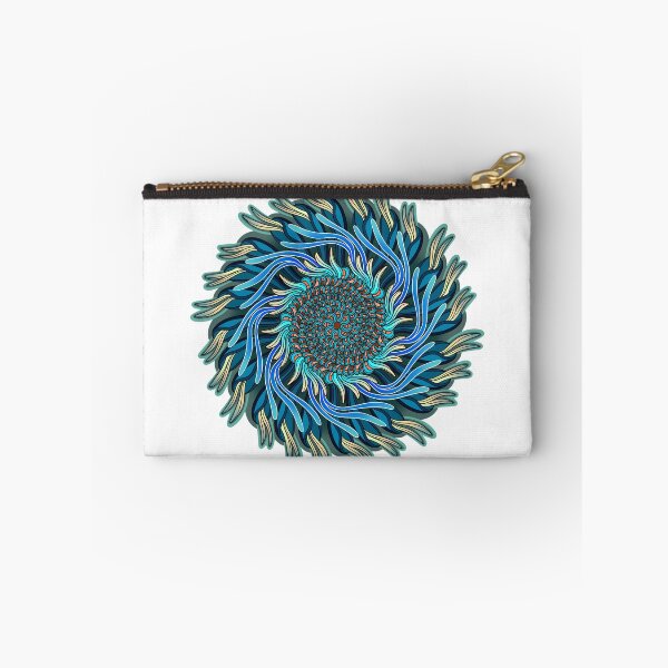 Item preview, Abstract twisting floral mandala designed and sold by DaveDanchuk.