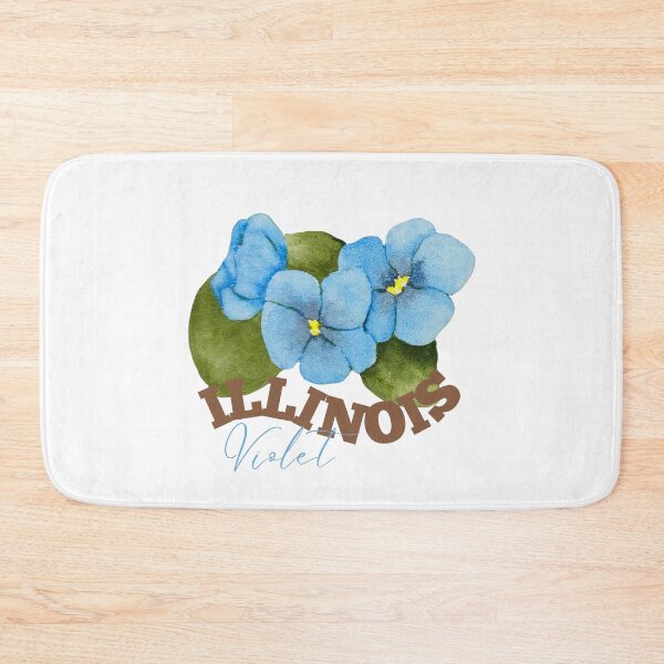 Artikelvorschau, Illinois State Flower Violet Klassisches T-Shirt Aufkleber entworfen und verkauft von ThinkNature!.