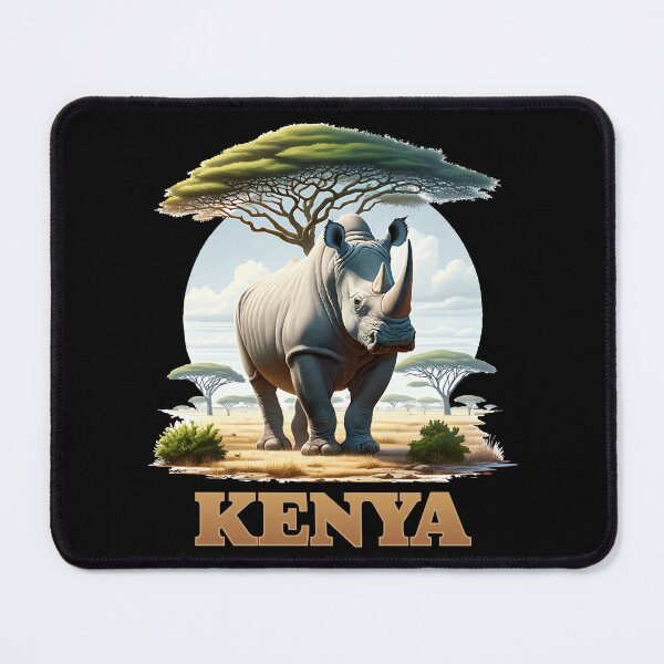 Item preview, Kenya Safari Rhino designed and sold by NPStudio.