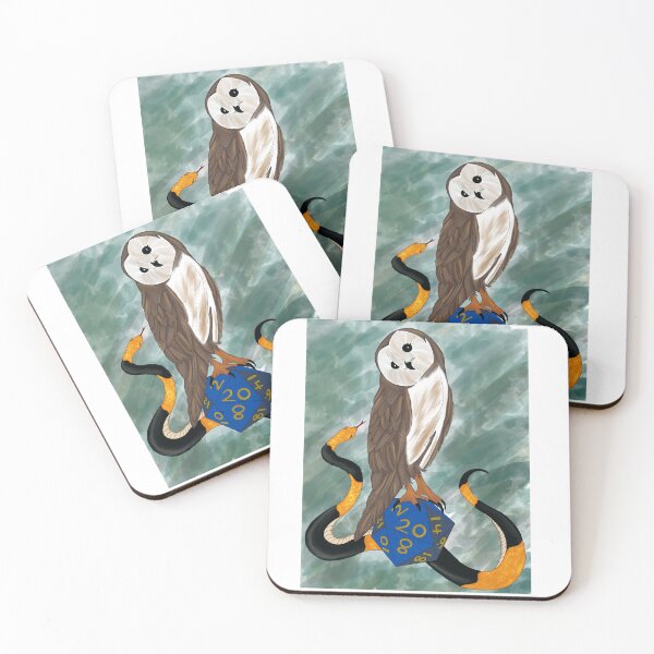Item preview, The Owl & The Snake at play designed and sold by SRuddick-Darr.