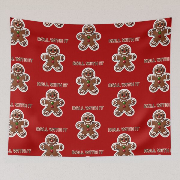 Item preview, Gingerbread Men Roll With It designed and sold by LewpyG.