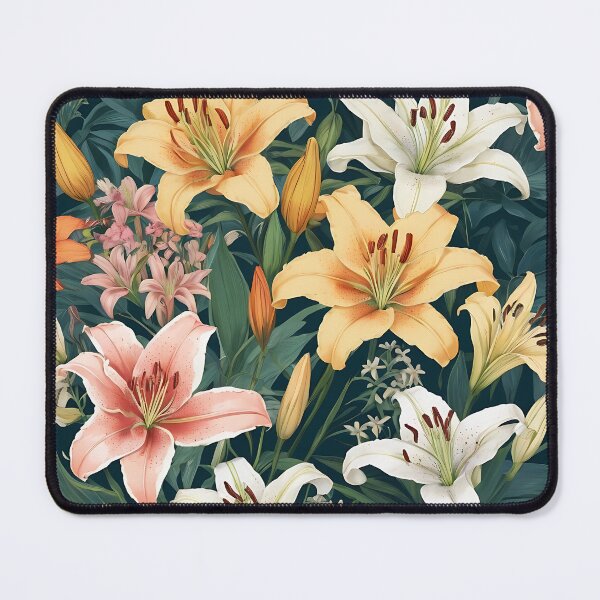 Item preview, Watercolor lilies and flowers designed and sold by Mnbvchou.