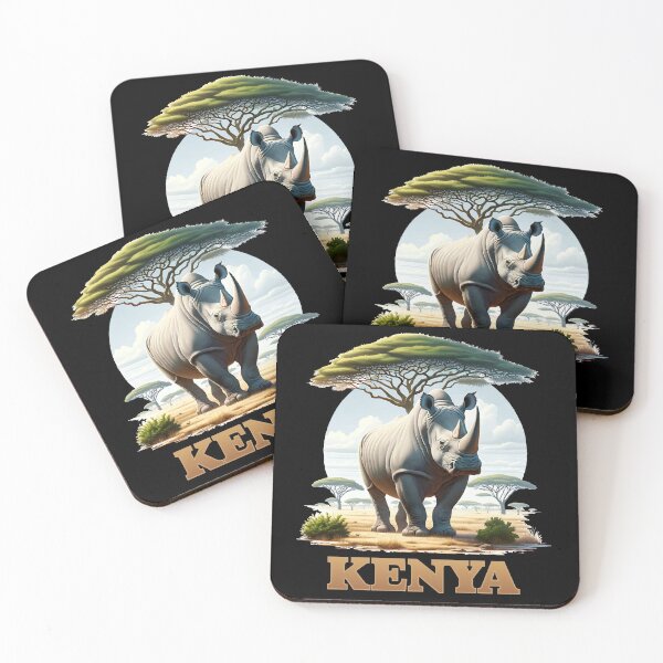 Item preview, Kenya Safari Rhino designed and sold by NPStudio.