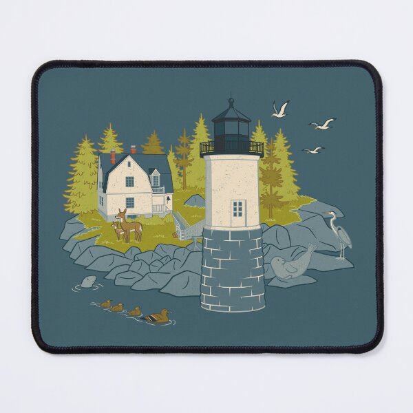 Item preview, Isle au Haut Light designed and sold by JadaFitch.