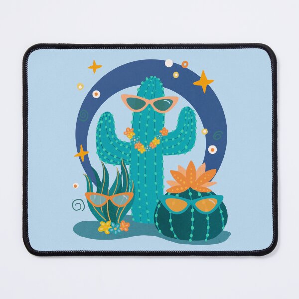 Item preview, Blue Cactus Fiesta designed and sold by Home Cyn Home.
