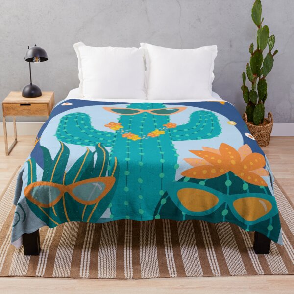 Item preview, Blue Cactus Fiesta designed and sold by Home Cyn Home.