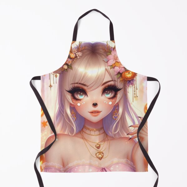 Item preview, Cute Anime-Inspired Deer Makeup for Halloween designed and sold by mi33x.