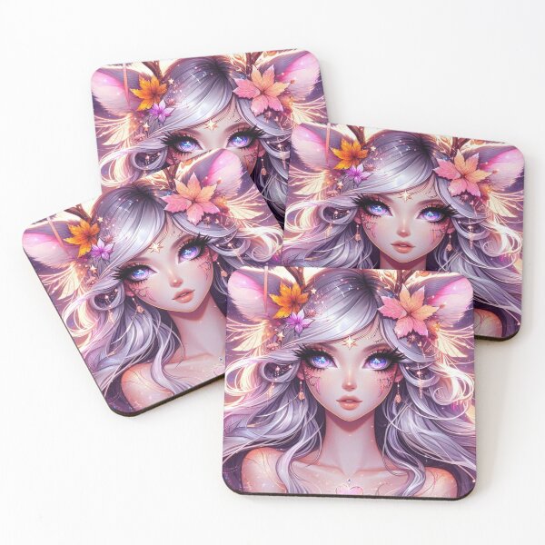 Item preview, Cute Anime-Inspired Deer Makeup for Halloween designed and sold by mi33x.