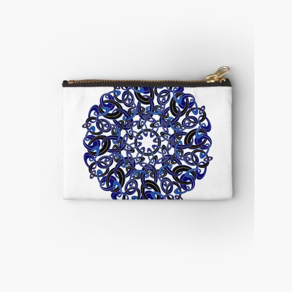 Item preview, Blue linked oval shaped mandala designed and sold by DaveDanchuk.