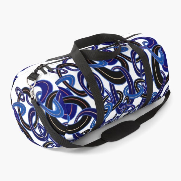 Item preview, Blue linked oval shaped mandala designed and sold by DaveDanchuk.