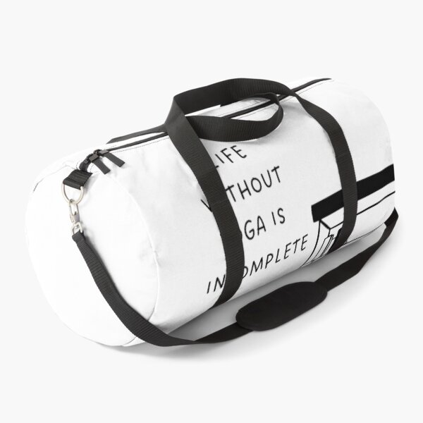 Item preview, "Life Without Yoga is Incomplete" | Yoga Cat Illustration designed and sold by RM-Journey.