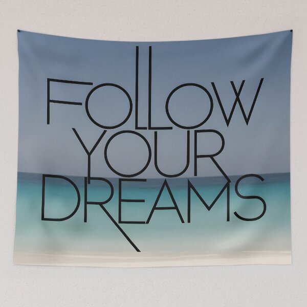 Item preview, Follow Your Dreams, Beach Inspiration, Ocean Motivation - 01 designed and sold by kjp-design.