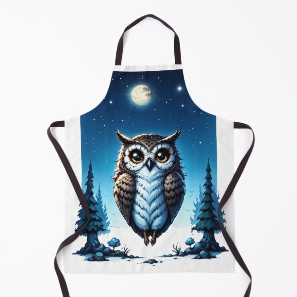 Item preview, Cosmic Owl Stargazing Scene designed and sold by Arcane Adorable.