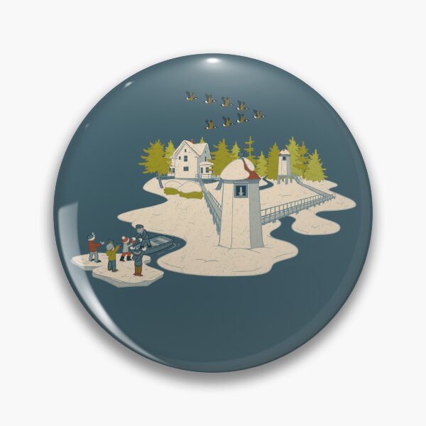 Item preview, Kennebec River Range Lights designed and sold by JadaFitch.