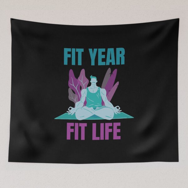 Item preview, Fit Year Fit Life designed and sold by 87-Aesthetics.