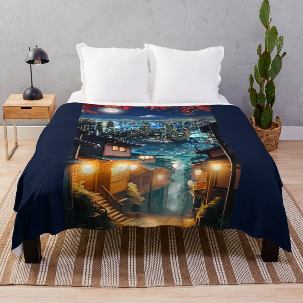 Item preview, Moonlit Serenity Over Tokyo designed and sold by Sanctum Icons.