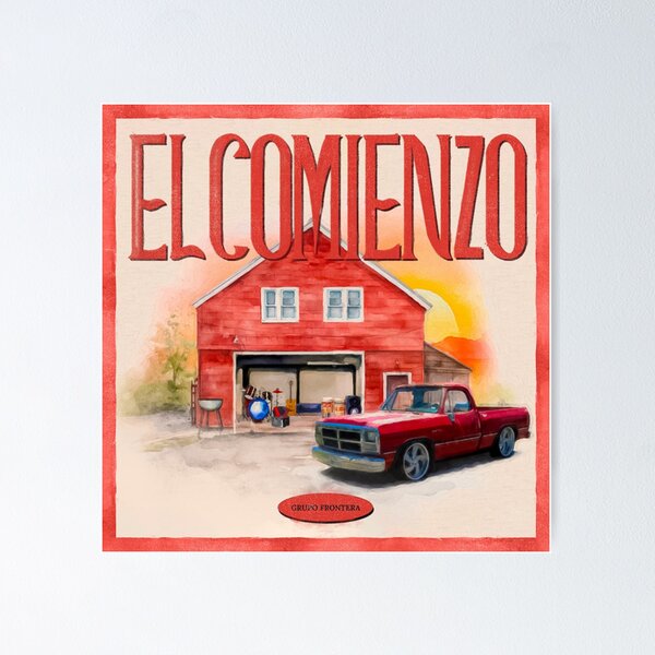 Item preview, Grupo Frontera - El Comienzo album 2023 designed and sold by jerryhaileno.