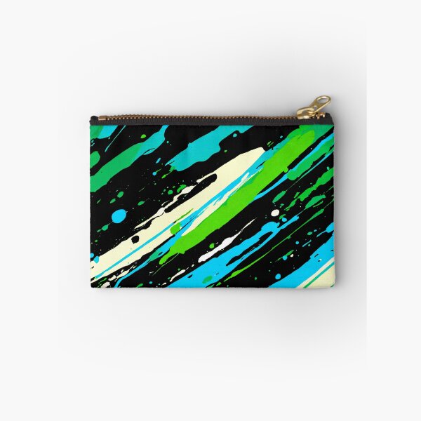 Aperçu de l'œuvre Paint Pattern Green Blue créée et vendue par UZRWRLD .