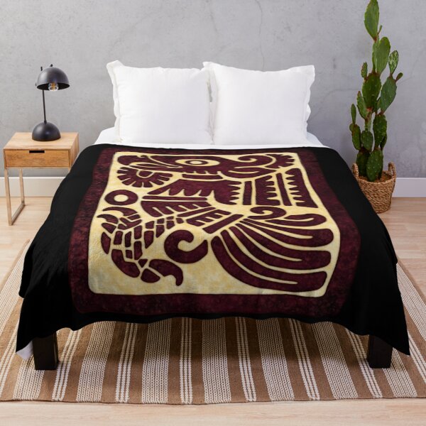 Item preview, Ancient Mexican Eagle flat stamp motif from Mexico City designed and sold by DaveDanchuk.