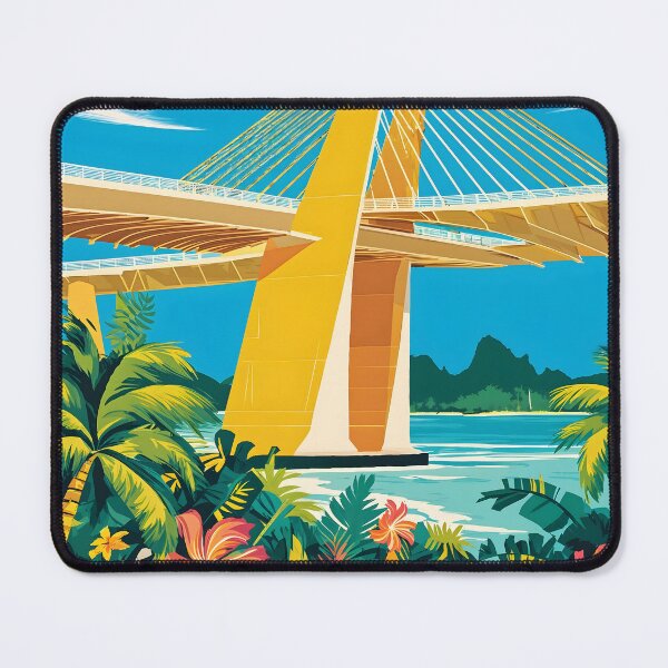 Item preview, Langkawi Sky Bridge Malaysia Vintage Travel Tourism designed and sold by TravelersGems.