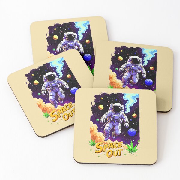 Item preview, Space Out Floating Astronaut designed and sold by TheArtOfPat.