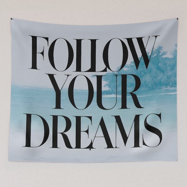 Item preview, Follow Your Dreams, Beach Inspiration, Ocean Motivation - 02 designed and sold by kjp-design.