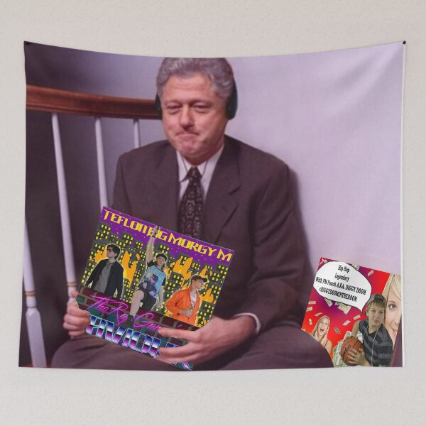 Item preview, Bill Clinton Bumps Teflon designed and sold by M-organ.