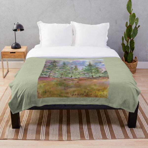 Item preview, Yellowstone Pines Painted on Labor Day designed and sold by Duncan Bullock.