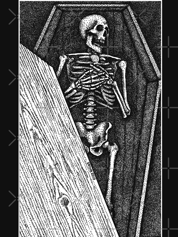 Death Bed Stipple by GrizzlyGaz