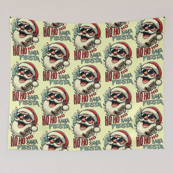 Item preview, Cool funny Santa Claus wearing sunglasses for a cool Christmas party (Ho-ho-ho, Santa Fiesta) designed and sold by ZerNatR.