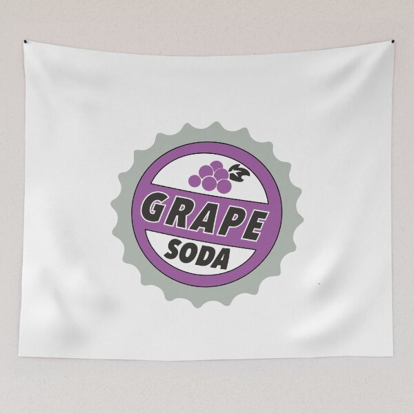 Item preview, Grape Soda Bottle Cap designed and sold by Maggie Elias.