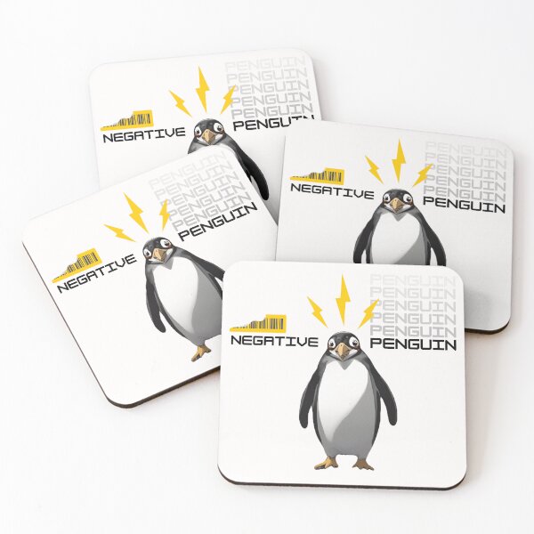Item preview, Negative Penguin 2.0 designed and sold by pUNKnown.
