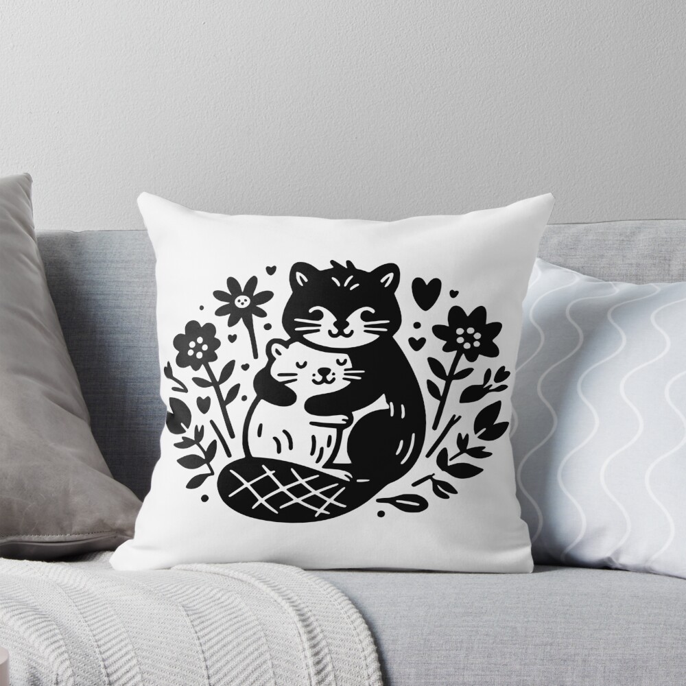 Item preview, Throw Pillow designed and sold by derpfudge.