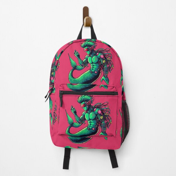Item preview, Cyberpunk Merman designed and sold by Ghost on Toast.