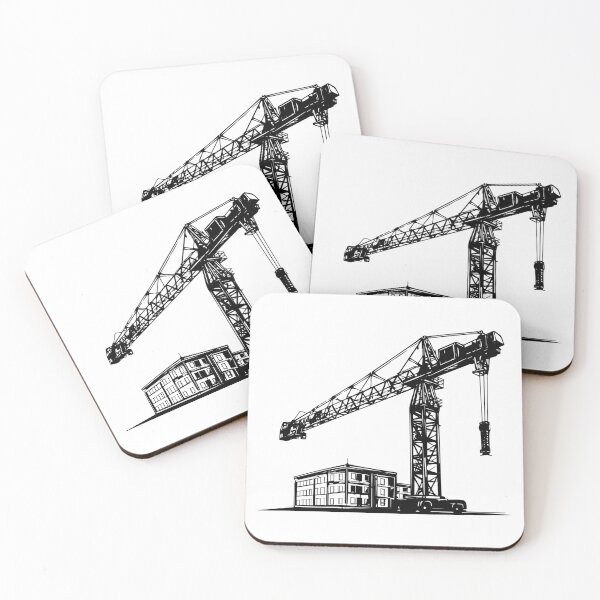 Item preview, Building Crane Tower Construction Heavy-lift Crawl Hydraulic Boom  designed and sold by inkoutninja.
