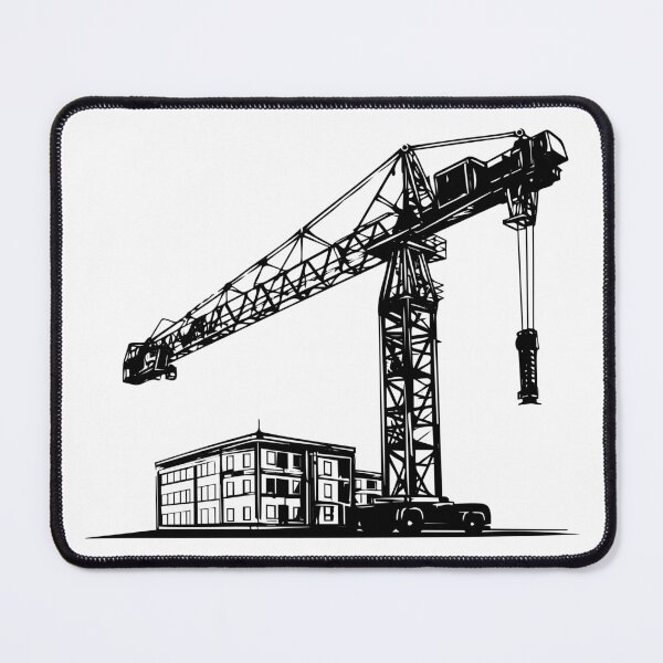 Item preview, Building Crane Tower Construction Heavy-lift Crawl Hydraulic Boom designed and sold by inkoutninja.