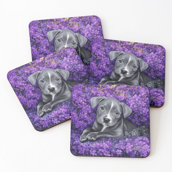 Item preview, Staffordshire And Jacaranda  designed and sold by Nocturne  Paws.