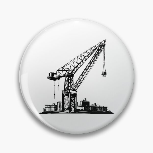 Item preview, Building Crane Tower Construction Heavy-lift Crawl Hydraulic Boom  designed and sold by inkoutninja.