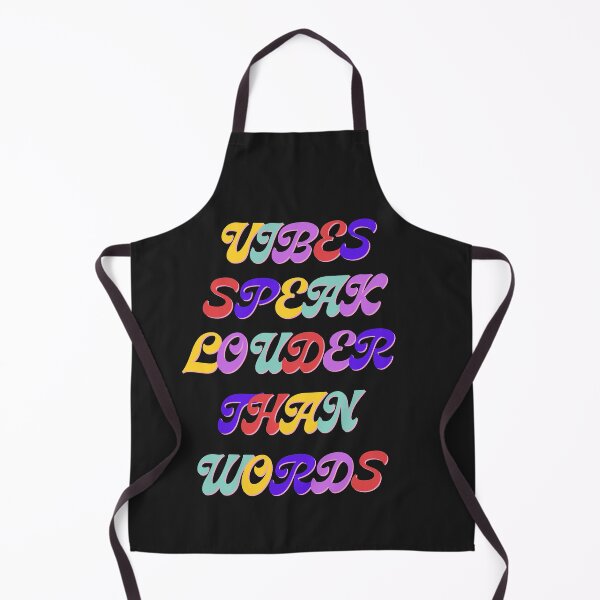 Item preview, Vibes Speak Louder Than Words designed and sold by Ashsd.