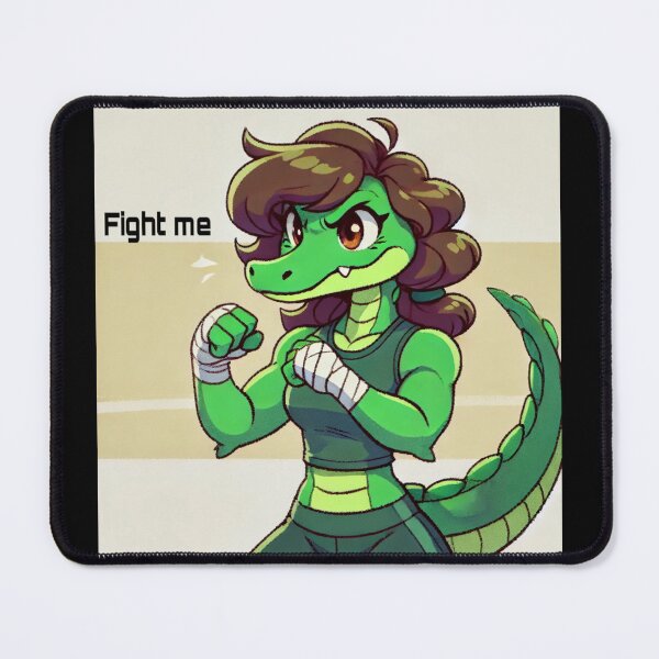 Item preview, Fight Me designed and sold by CroakysCorner.