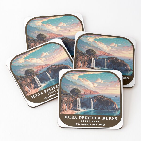 Item preview, Vintage Julia Pfeiffer Burns State Park (California State Park) designed and sold by RabbitK.