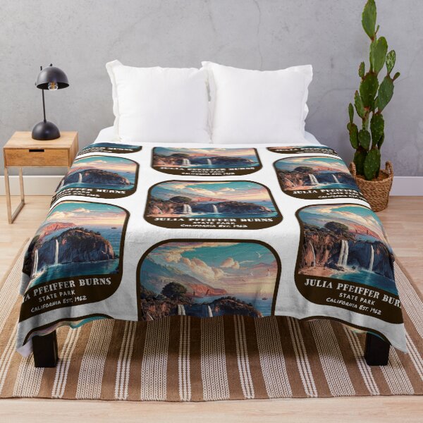 Item preview, Vintage Julia Pfeiffer Burns State Park (California State Park) designed and sold by RabbitK.