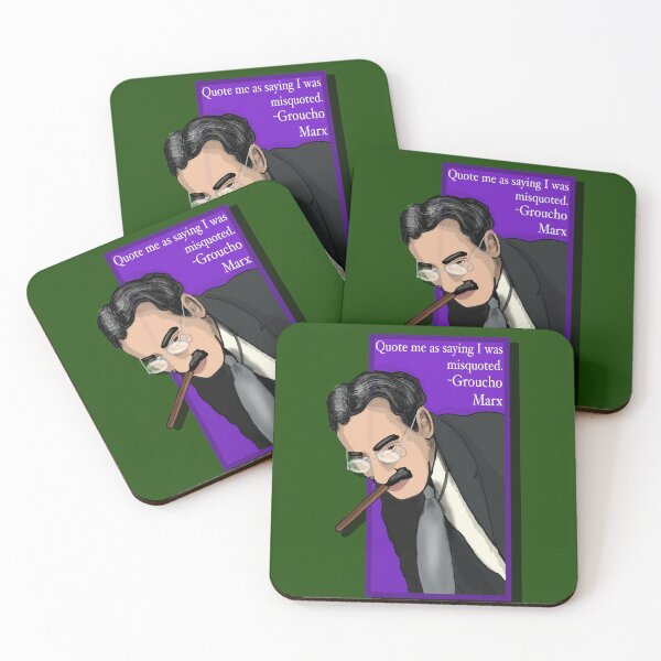 Item preview, Groucho Marx Quote designed and sold by TLBugg.