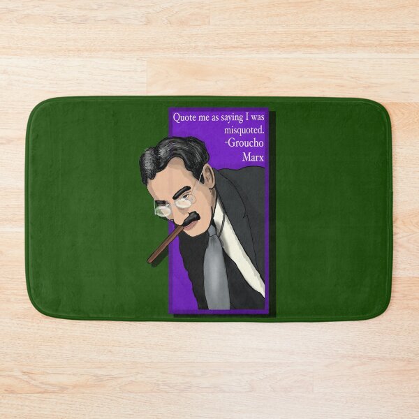 Item preview, Groucho Marx Quote designed and sold by TLBugg.