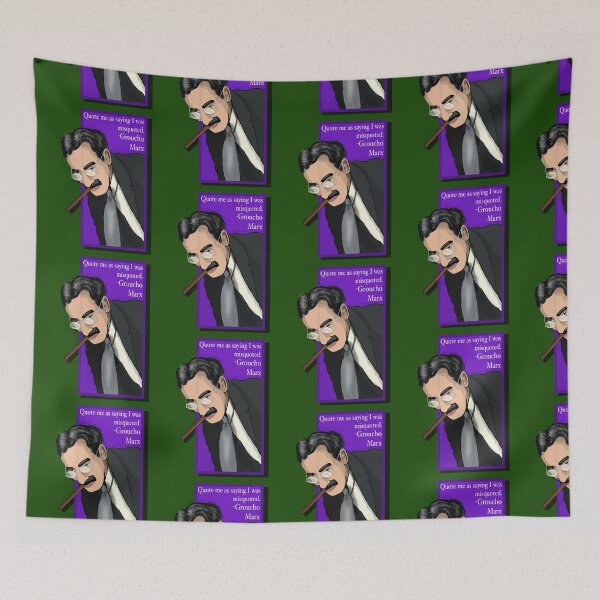 Item preview, Groucho Marx Quote designed and sold by TLBugg.